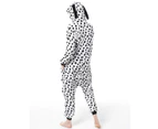 Costume Bay Adult Unisex Spotty Dog Onesie Kigirumi Animal Pajamas Halloween Costume Jumpsuit Sleepwear