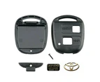 For Toyota Key Remote Case Shell Blank RAV4 Prado Tarago Corolla Kluger Avensis Echo