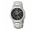 Seiko 5 SNKA23K1 Black Dial Stainless Steel Automatic Men's Analog Watch