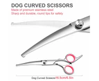 4CR Titanium Coated Dog Scissors Kit