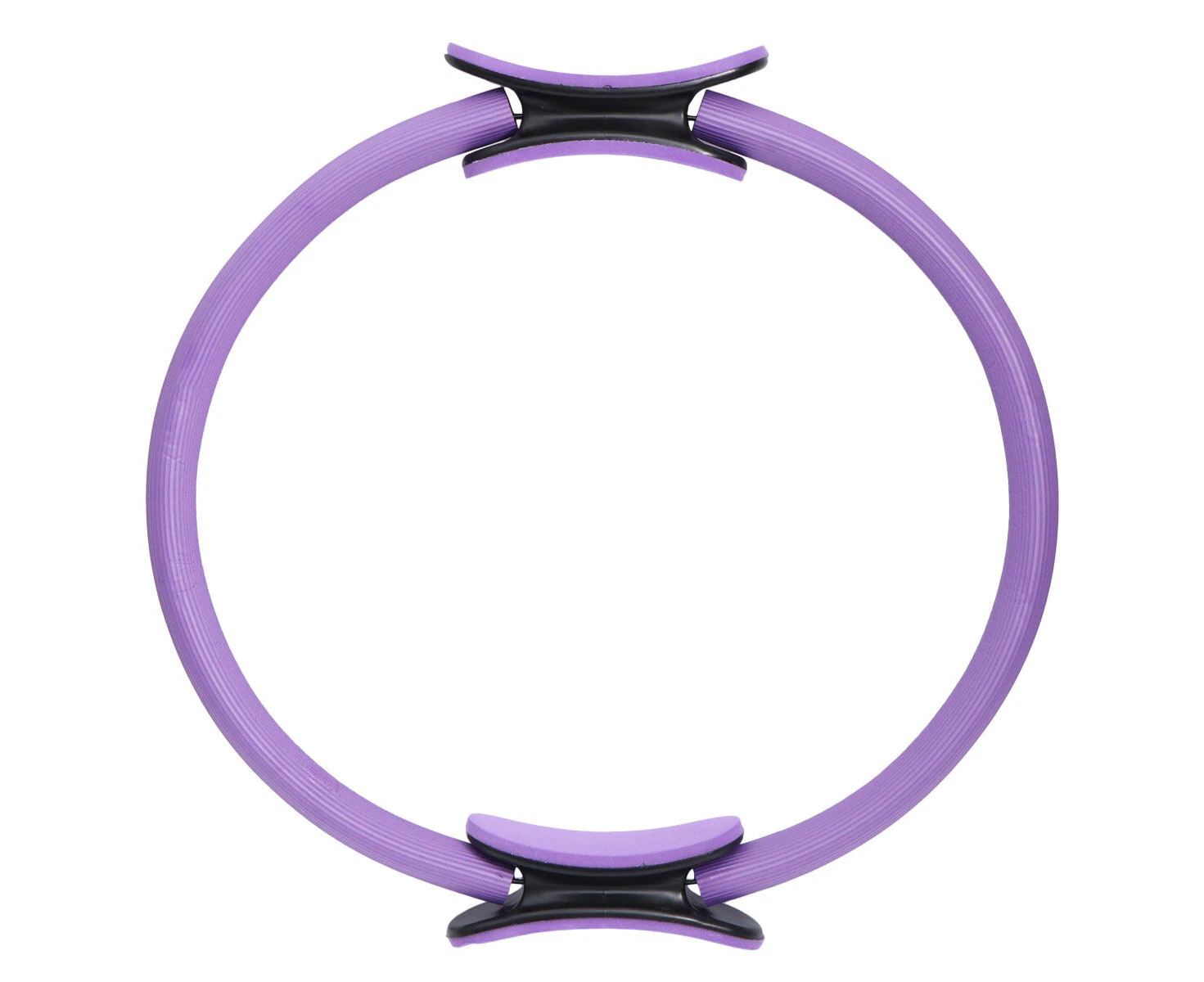 1pc Pilates Resistance Ring Yoga Circle Body Balance Fitness Assistant Gym Workout Accessories (Purple)