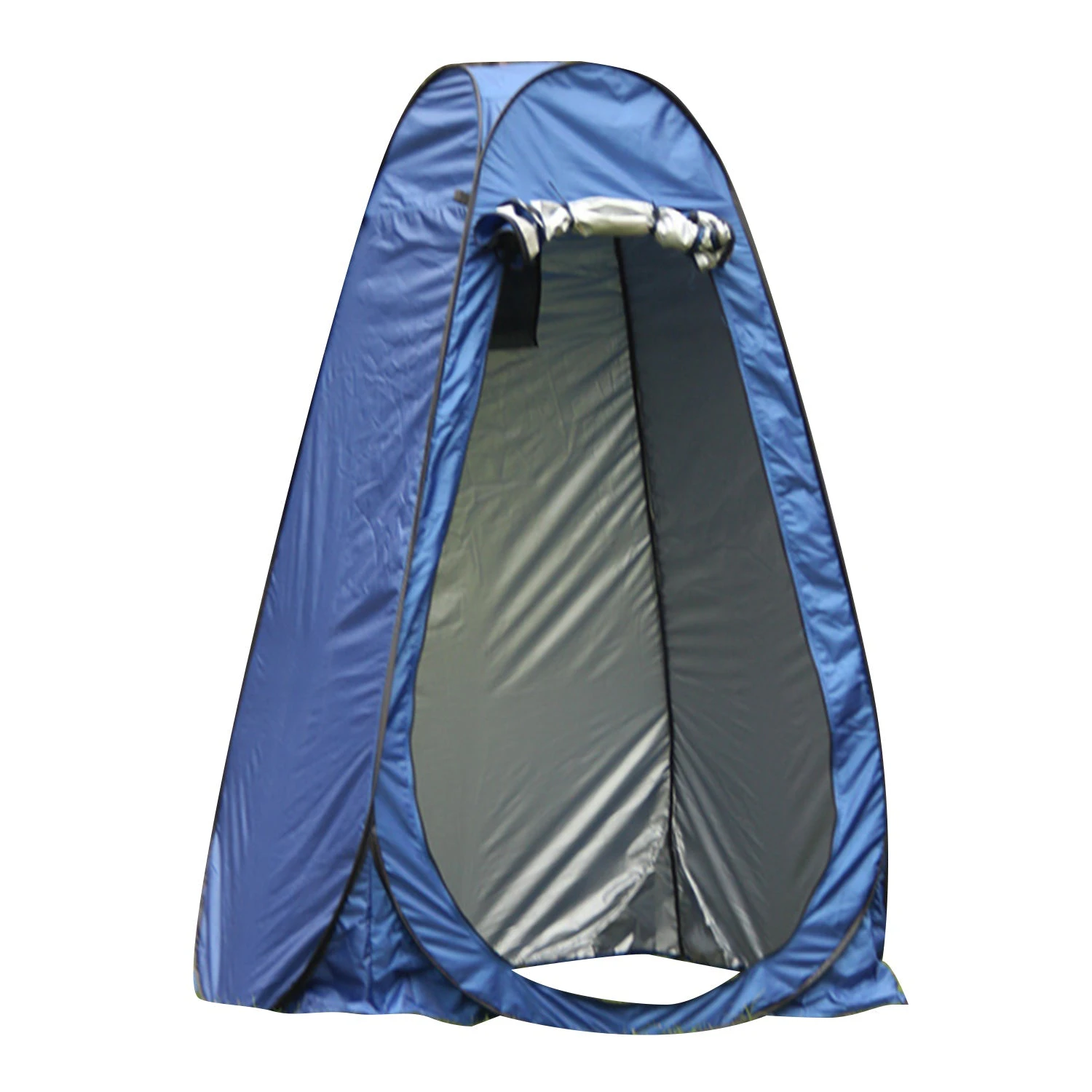 Portable Pop Up Outdoor Camping Shower Tent with CarryBag Privacy Change Room - Blue