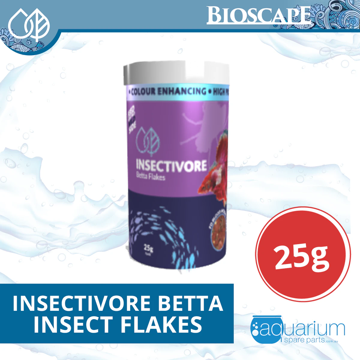 Bioscape Insectivore Betta Insect Flakes 25g (INS46)