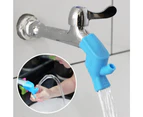 2 Pack Silicone Faucet Extender Faucet Connector Kitchen Water Tap Extension