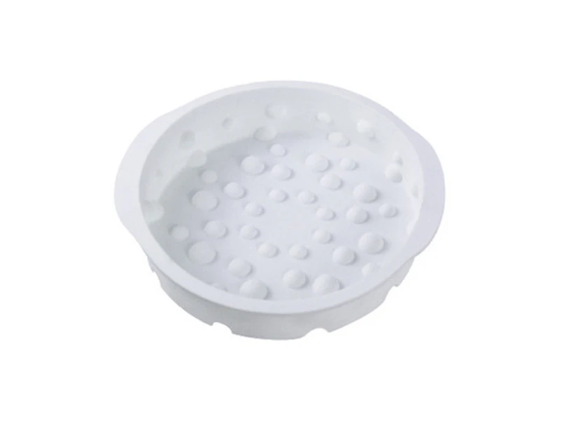 4/6/8 Inch Round Silicone Mold Non Stick Cake Cheese Fondant Mould DIY Non Stick Kitchen Baking Tool - 8