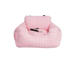 Premium Universal Pet Car Booster Seat Pink - Pink