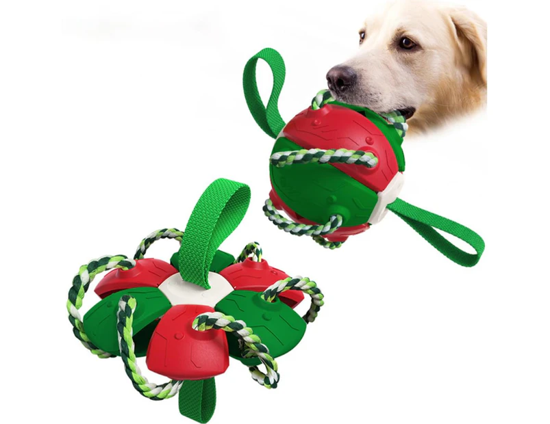 Outdoor Training Football Dog Toy Flying-Ball Discs Ball Puppy Toy