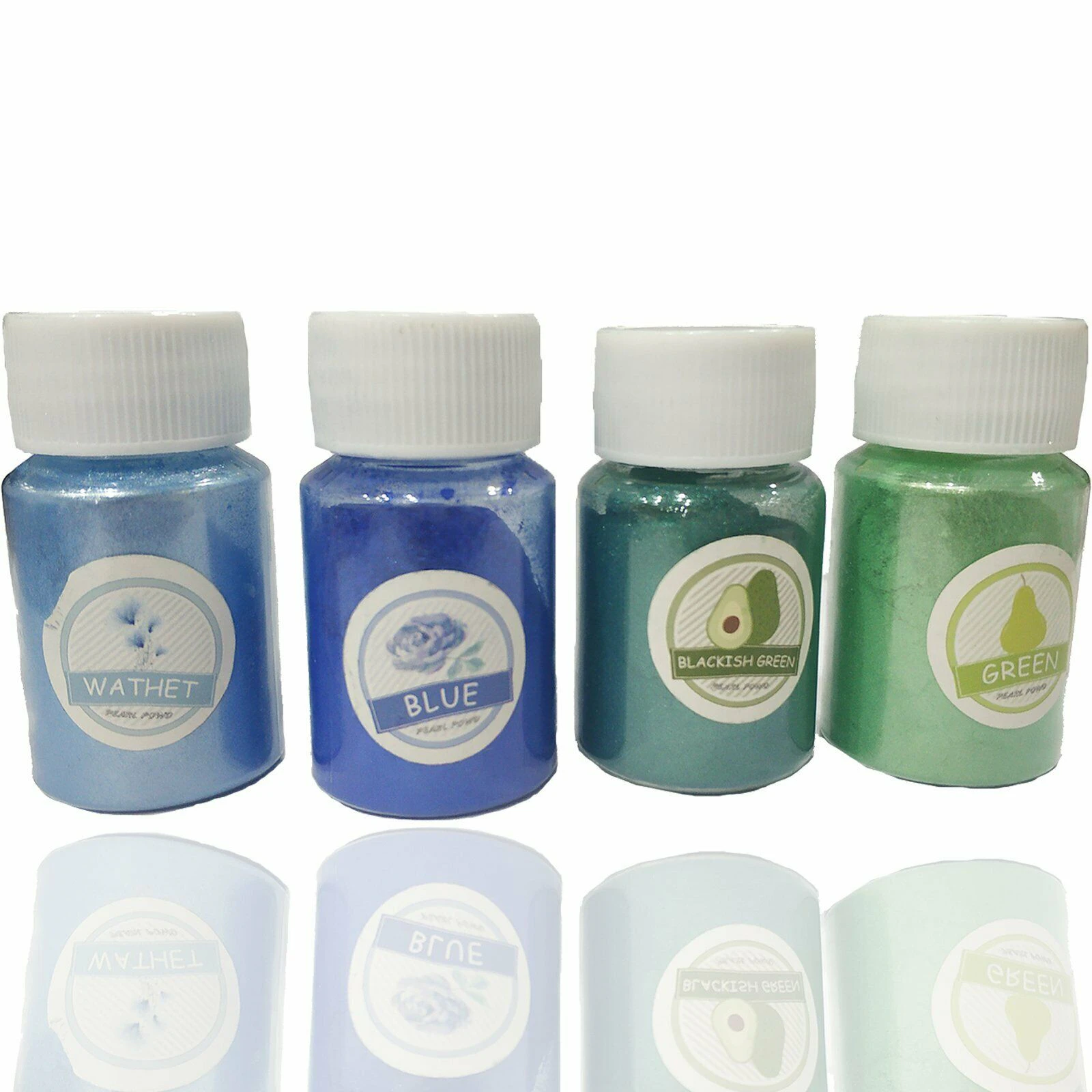 Epoxy Resin Floors Metallic Dye Mixed Powder Colour Pigment - A