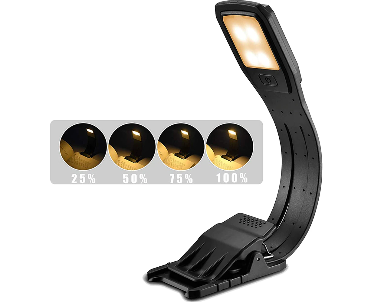 Bookmark Book Light,Clip on Reading Lights for Books In Bed,Brightness Levels,Soft Light