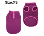 -xs-Pet clothes Dog clothes Light fleece sleeveless Pet clothes Dog winter warm sweater