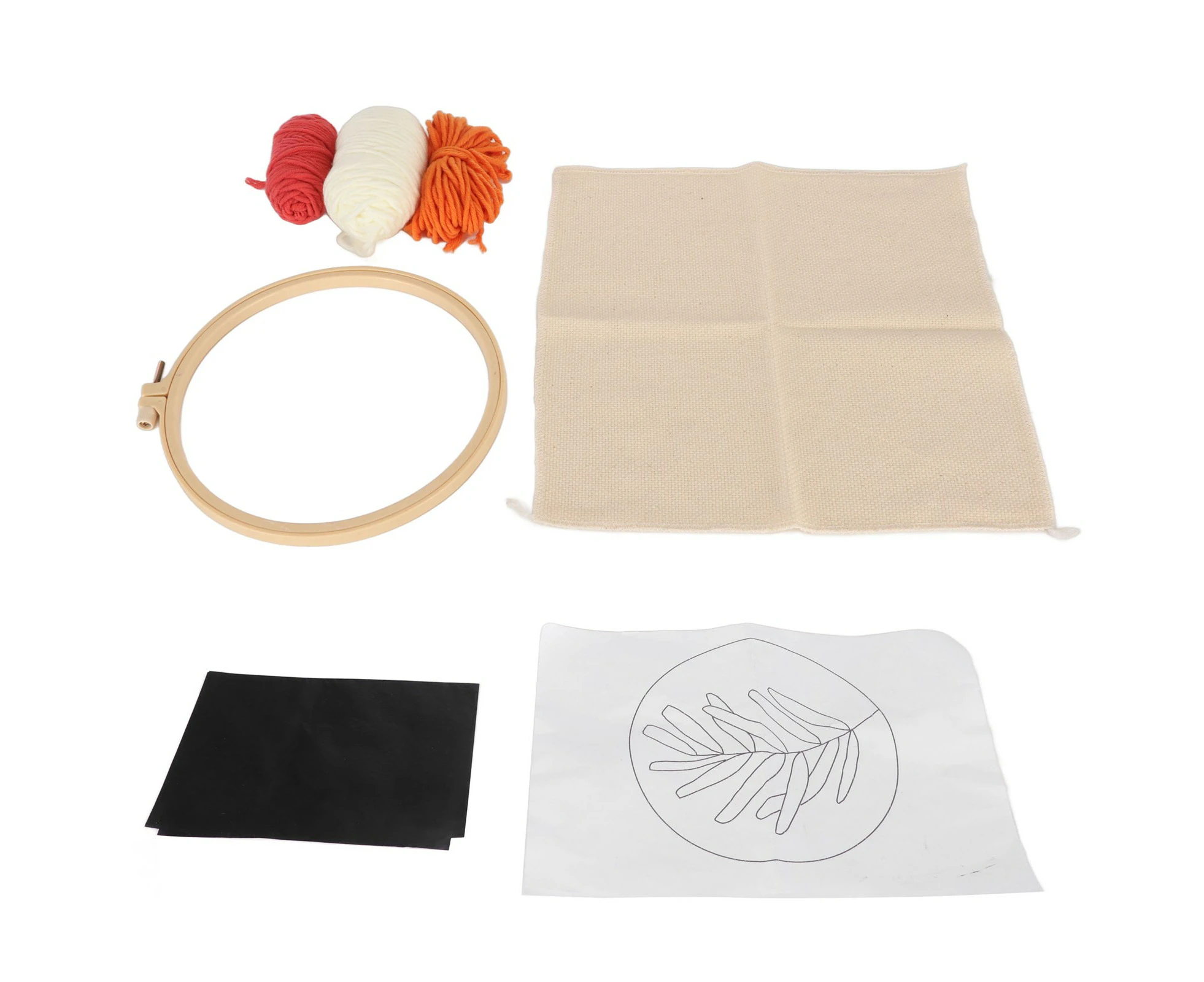 Punch Needle Starter Kit Delicate Diy Embroidery Hoops And Threader Tools For s Adults Beginners