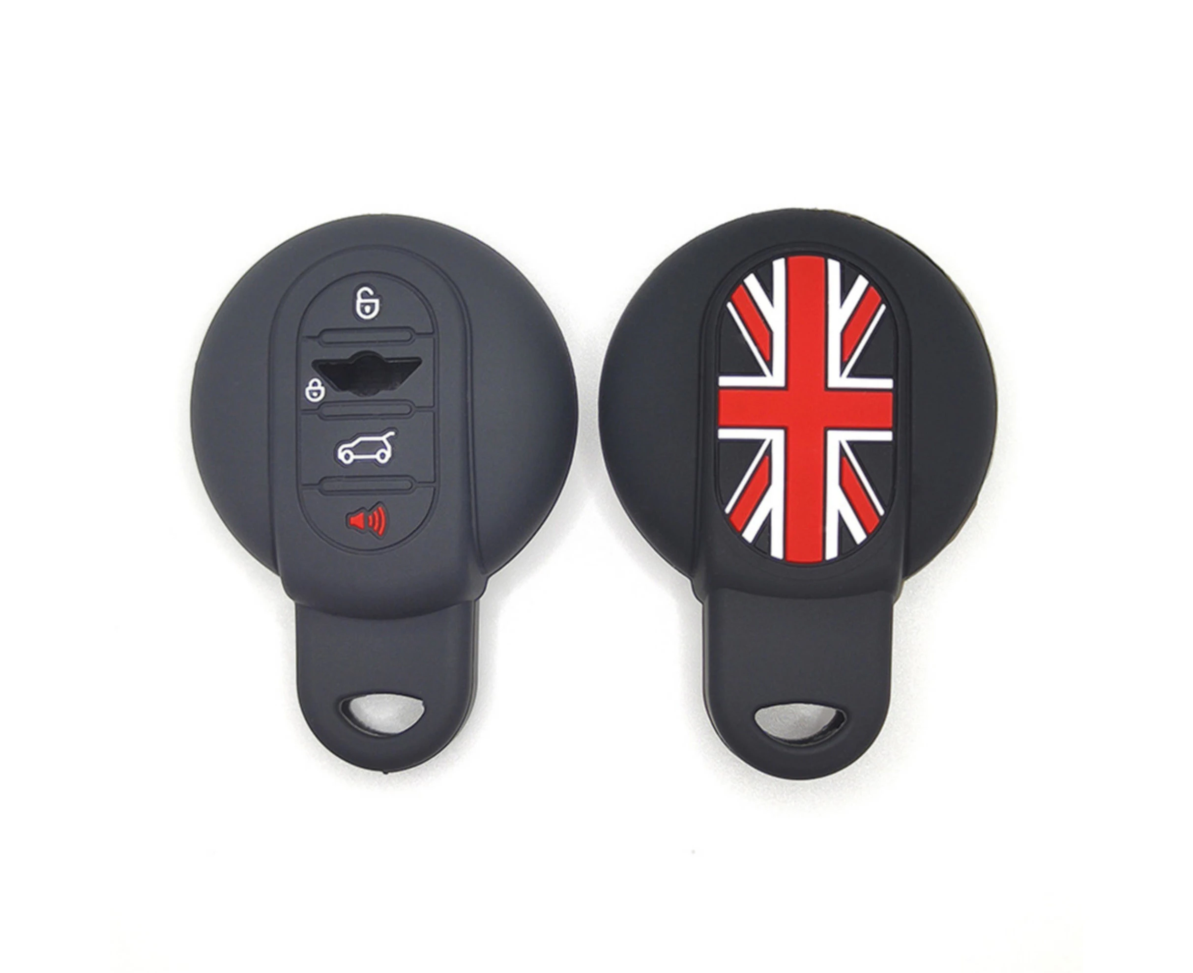 Remote Key Fob Cover fit Silicone Rubber Shell Case Keyless Entry Car for Mini Cooper F54 F55 F56 F57 F60