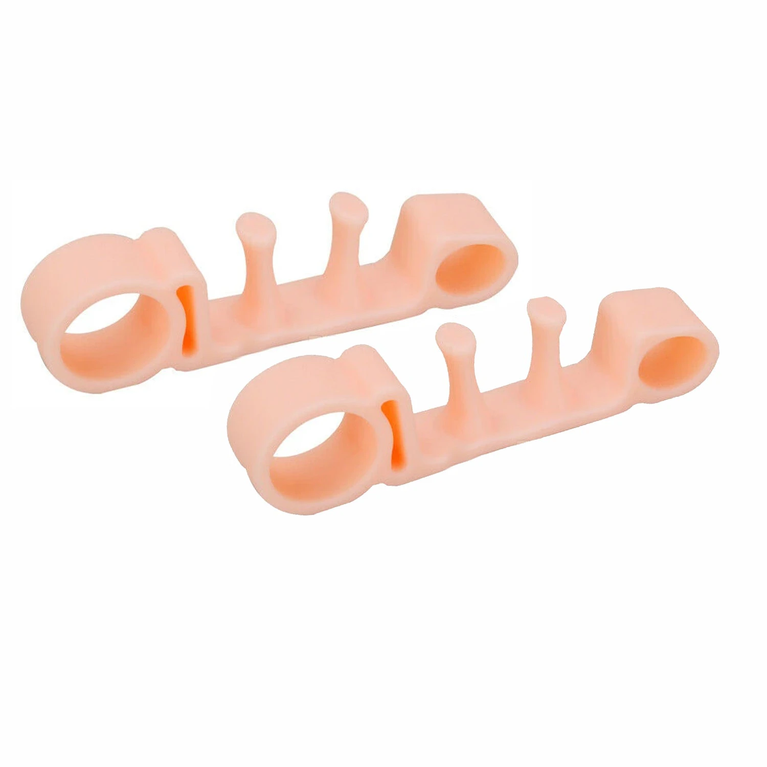 Toe Separators Silicone Gel Corrector Elastic Straighteners Spacers