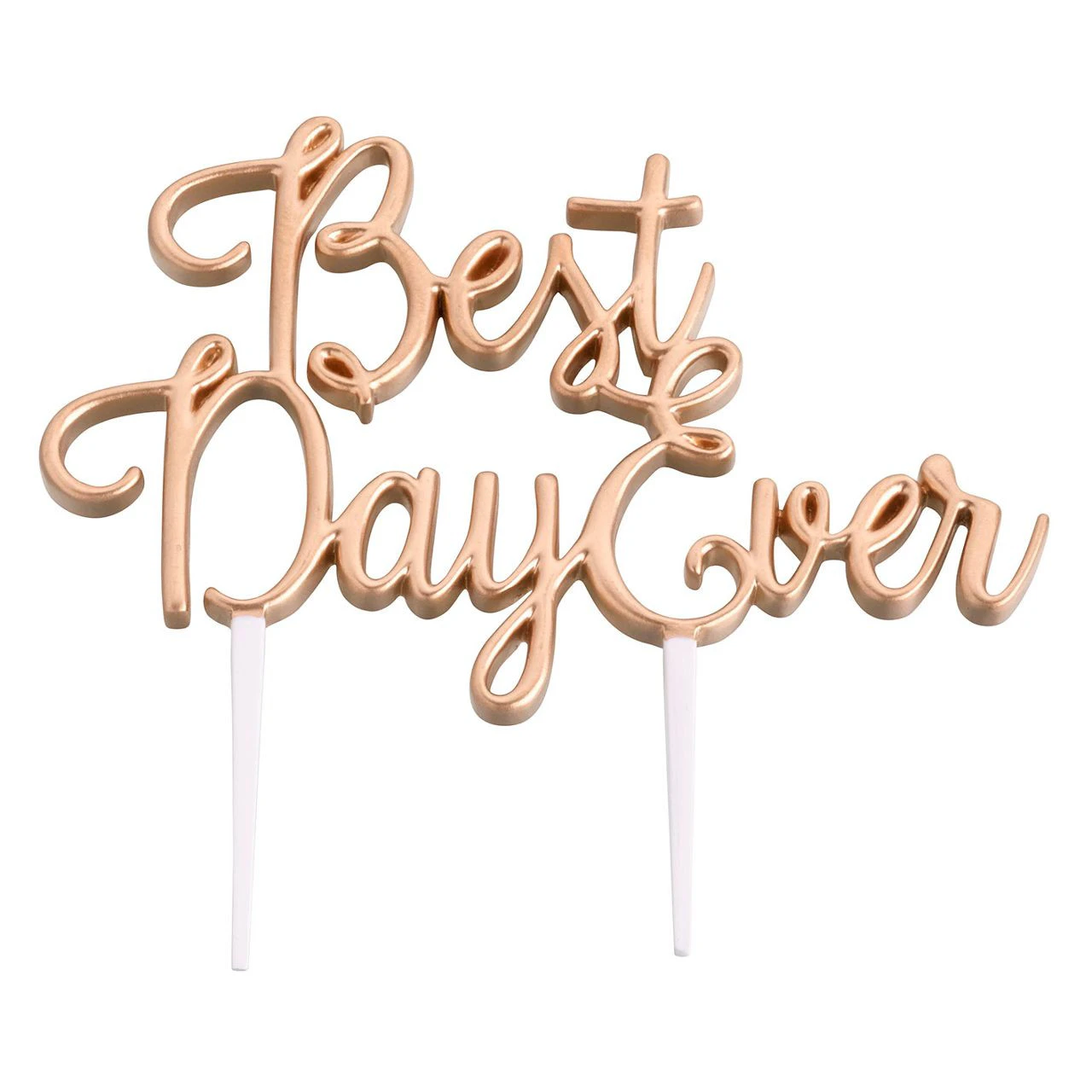 Wedding Cake Topper Best Day Ever Decorations Supplies