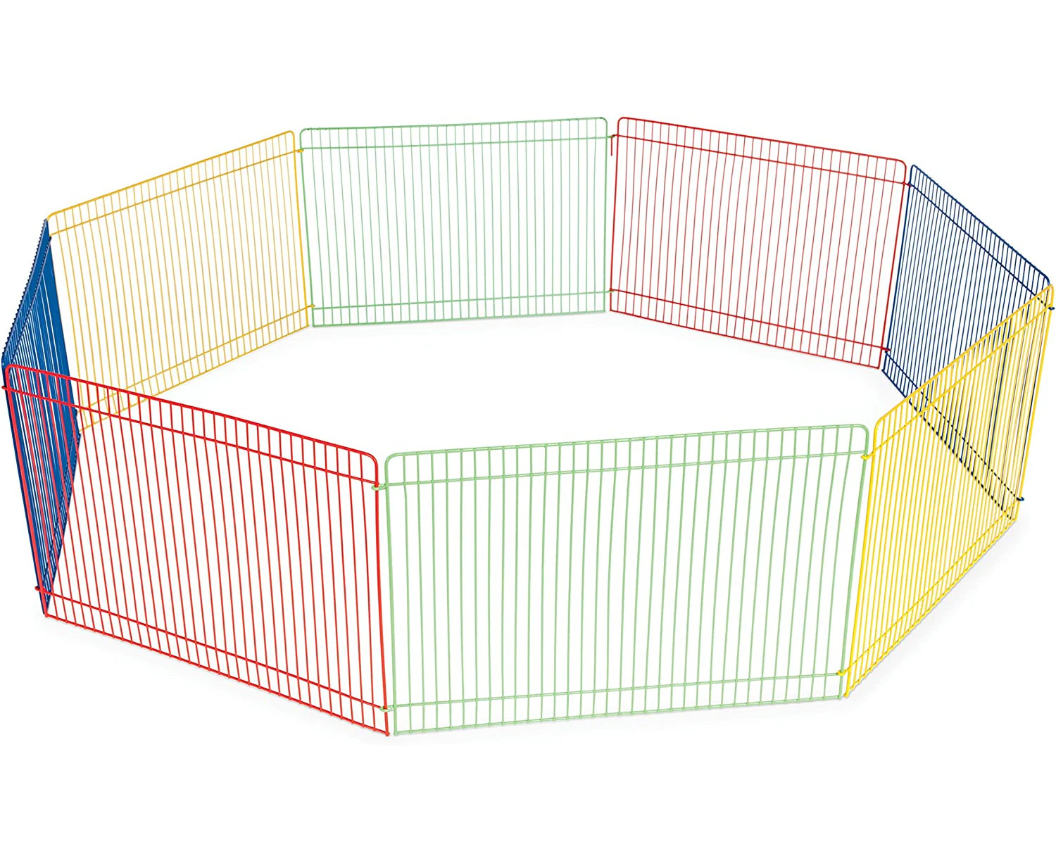 Small Pet Playpen, 13 Inch, Multicolored