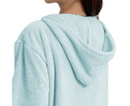 Surfing Bath Towel Wearable Bath Towel With Hood - Blue