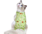 -s-Cats' sterilization clothes, hands, pets' postoperative recovery clothes, fruits, avocados, pet clothes