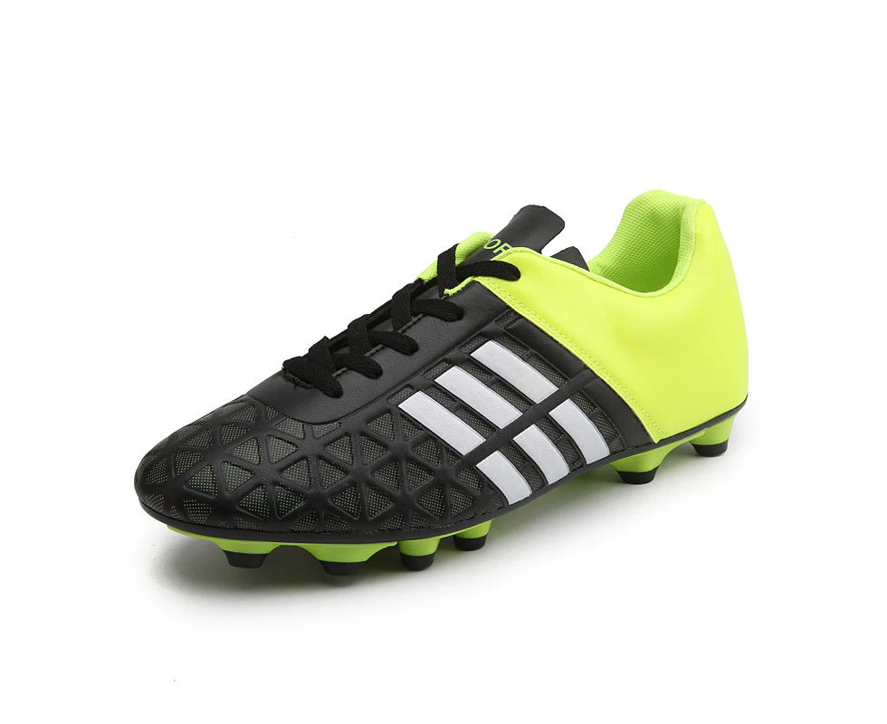 Football Boots Professional Soccer Shoes Cleats Artificial Sneakers Men Futsals Men's -Green