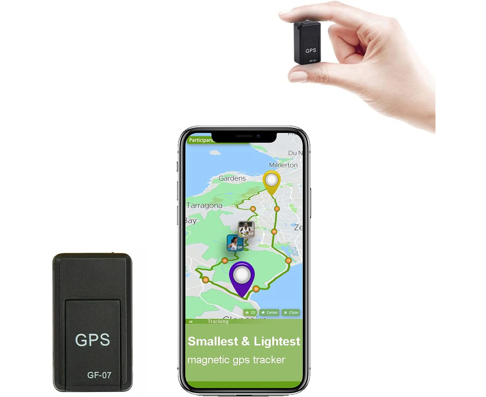 Mini Gps Car Tracker Recorder Gps Locator Tracker Gps Smart Magnetic Tracker For Vehicle/Personnel Positioning System Locator