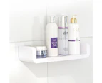 Punch Free Bathroom Storage Shower Shelf Holder Rack Kitchen Organizer