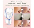 7 Colors LED Face Mask for Facial and Neck Skin Rejuvenation Anti Aging Light Photon Therapy Beauty Led Facial Mask