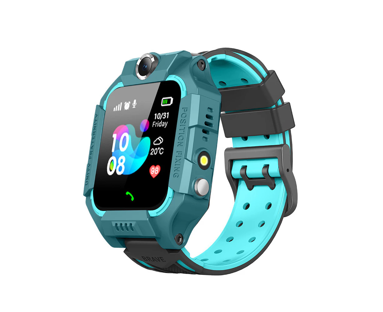 Z6 Children's smart watch positioning camera Bluetooth call-Green