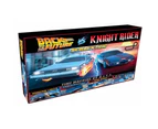 Scalextric C1431 Back to the Future vs Knight Rider Slot Car Set
