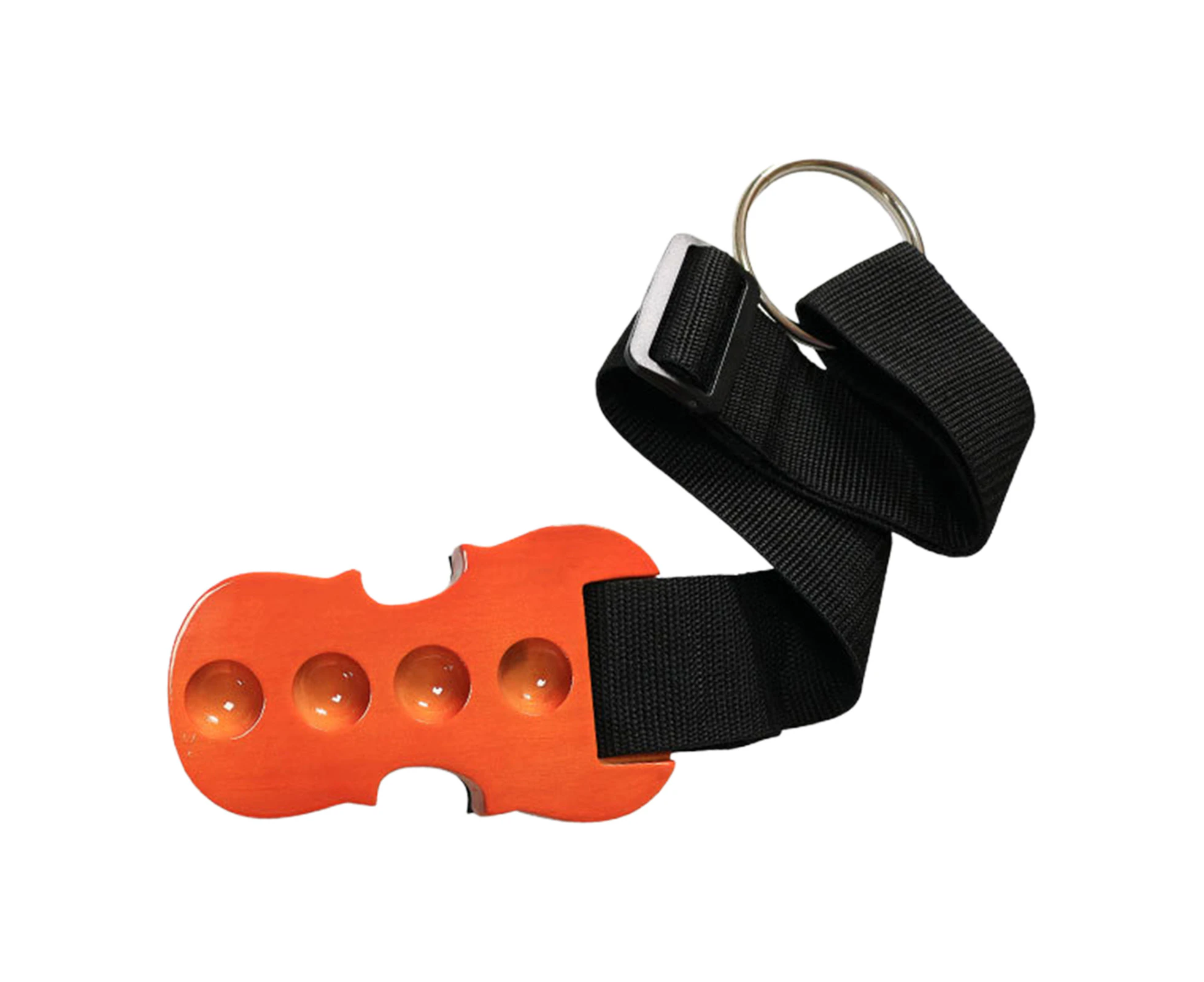 Cello Anti-slip Pad Lightweight Strong Bearing Capacity Maple 4 Holes Adjustable Stop Holder Strap for Outdoor - B