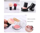 3 Pcs Foundation Sponge Powder Puff Mushroom Head Dry and Wet