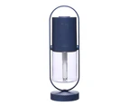 Creative rotatable projection USB charging mini humidifier moisturizing and hydrating blue style1