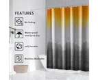 New shower curtain gradient blue black bathroom partition curtain bathroom decoration style2 1.8*1.8m