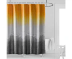 New shower curtain gradient blue black bathroom partition curtain bathroom decoration style2 1.8*1.8m