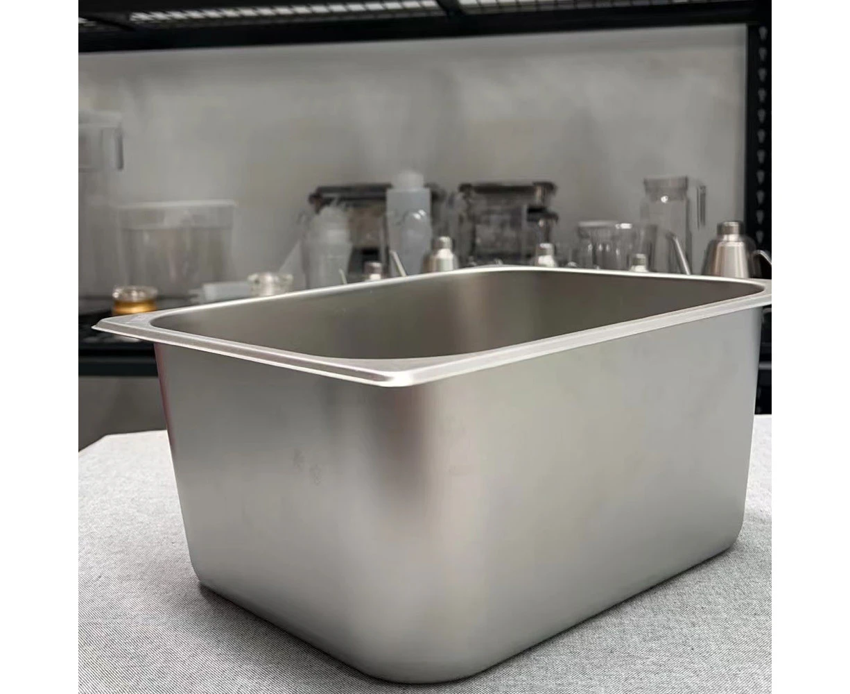 GASTRONORM PANS GN 1/2-20 CONTAINER   BAIN MARIE TRAY  STAINLESS STEEL SS310