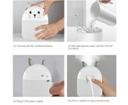 USB mini humidifier home bedroom mute hydration spray air humidifier style4