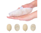 Natural Shower Loofah Eco-Friendly Egyptian Sponge Loofa Body Scrubbers 4 Pack