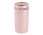 Humidifier usb rechargeable home car mini air humidifier for winter pink style1