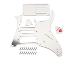 Acrylic HSH Pickguard Back Plate Truss Rod Cover Set for Ibanez RG350 EXZ EX HSH