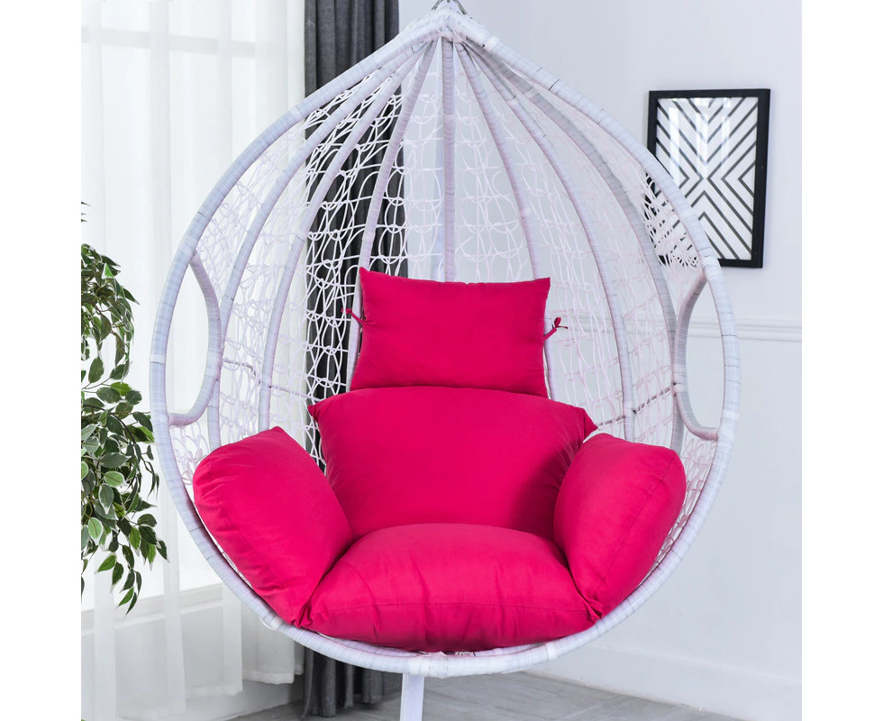 Single Swing Cushion Hanging Basket Cushion Sofa Cushion Household Egg Chair Cushion - Rose camine