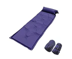 Self Inflating Mattress Camping Hiking Airbed Mat Sleeping with Pillow Bag Camp