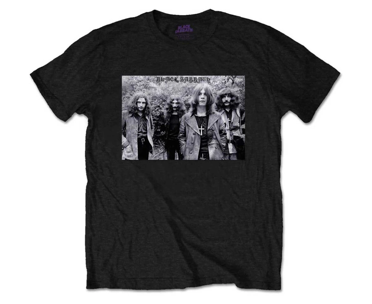 Black Sabbath 'Group Shot' (Black) T-Shirt