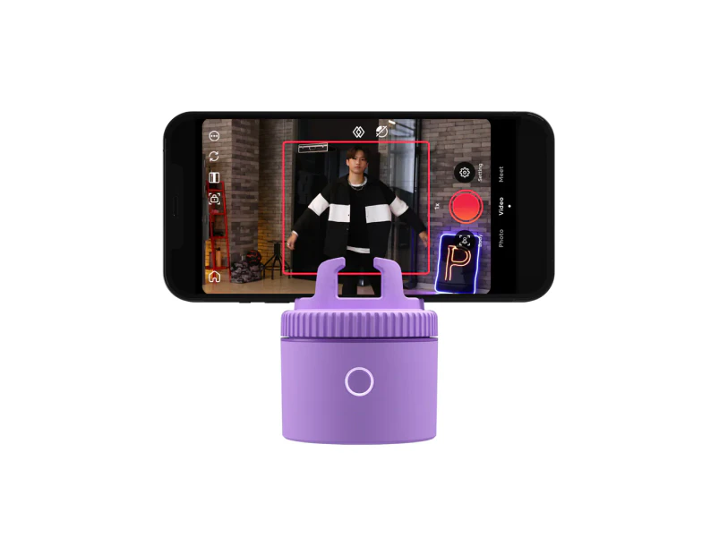 Pivo Pod Lite Auto Tracking Mount For Smartphone Purple