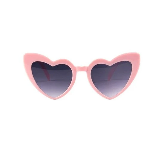 Love Heart Shaped Sunglasses Pink Party Glasses Hens Night Festival Accessories