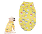 -s-Pet clothes Pet two legged sweater Pet cute cartoon dog pattern clothes