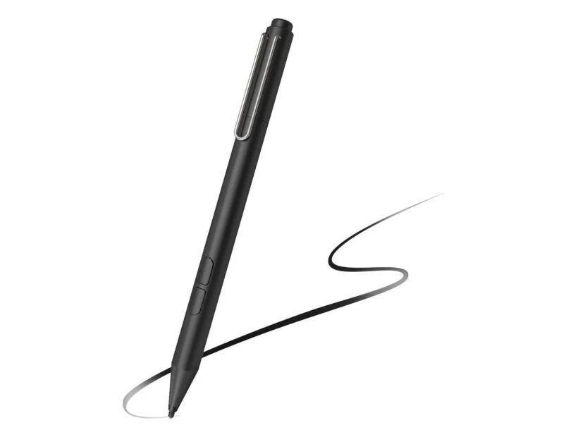 Stylus Pen for Microsoft Surface, Palm Rejection, 1024 Levels Pressure, Flex & Soft HB Nib, Compatible with Surface Pro/Book/Laptop/Go Black