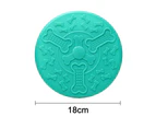 Flexible Floatable Dog Disc Toy for Long-Distance Flies and Floats, Lightweight Soft Flying Discs Toy for Small Medium Large Dogs Green