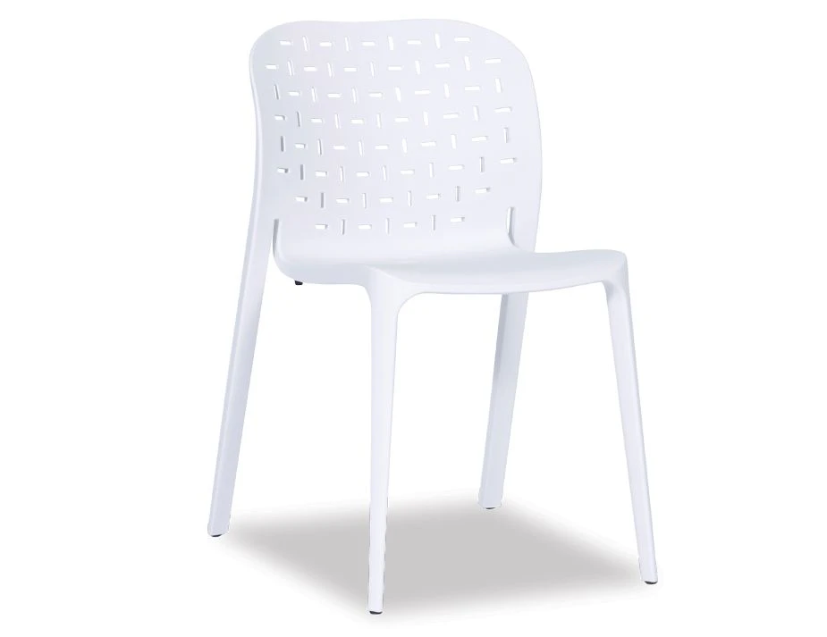 Buso White Outdoor Chair by Favaretto  and  Partners for OOLand