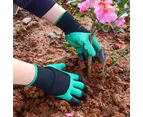 Garden Gloves with Claws for Digging Planting