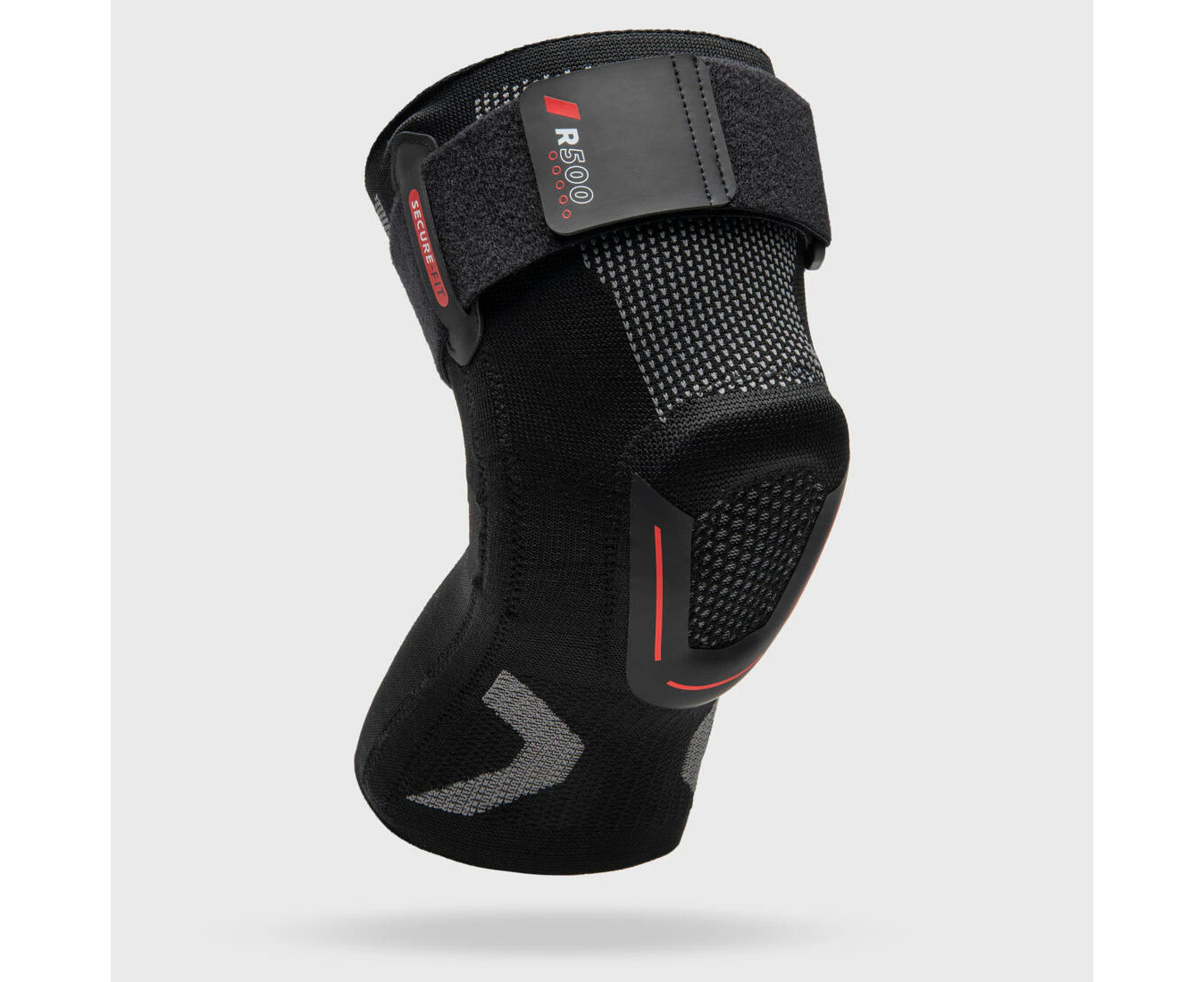 DECATHLON TARMAK Tarmak R500 Adult Right/Left Knee Ligament Brace - Black