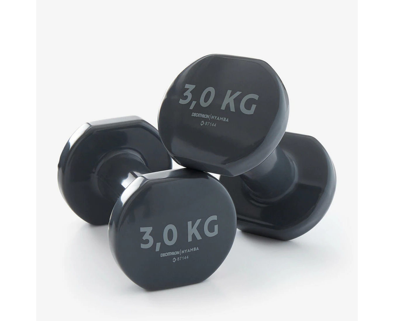 DECATHLON DOMYOS Nyamba 3kg Dumbbells (pair)