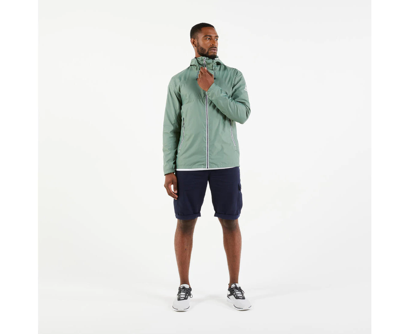 Tribord Men's 100 Waterproof Sailing Jacket - Green